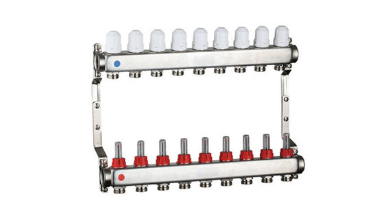 Gesmede Messingsdistributie Verzamelleiding Ingepaste 16.Bar Mf0002-25
