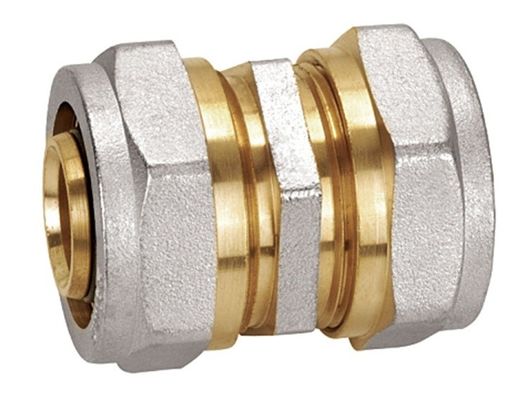 PF5001 Messing Pex Al Pex naar Pex fittingen Gelijke rechte koppeling