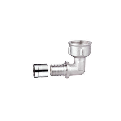 Pex glijdende messing vrouwelijke connector, gesmede messing elleboogfittingen
