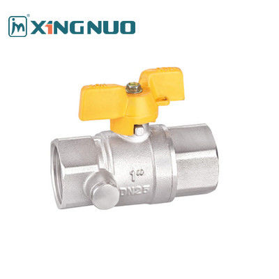 1/2 inch gasmessing gesmede kogelkraan