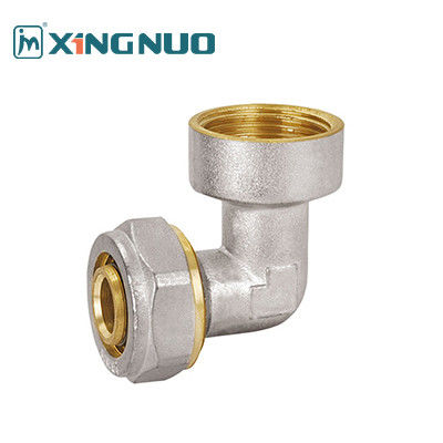 NSF 61 Gecertificeerde Messing Vrouwelijke Elbow Fittings PEX Fitting 16-32MM Vrouwelijke Draad Elbow PEX Compression Fitting