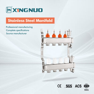 Temperatuur tot 250°F Messing Manifold 4 Ports Inch Grootte 3/4×16 2 3/4×16 3 3/4×16 4 Ideaal voor vloeistofcontrolesystemen